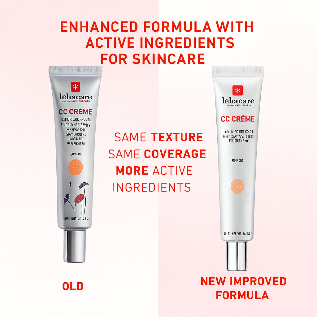 LEHACARE™ CC Cream with Centella Asiatica – Perfect Skin in 30 Seconds