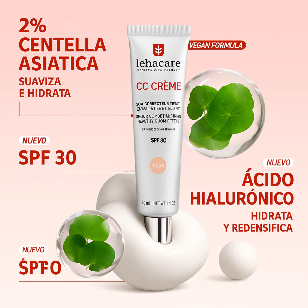 LEHACARE™ CC Cream with Centella Asiatica – Perfect Skin in 30 Seconds
