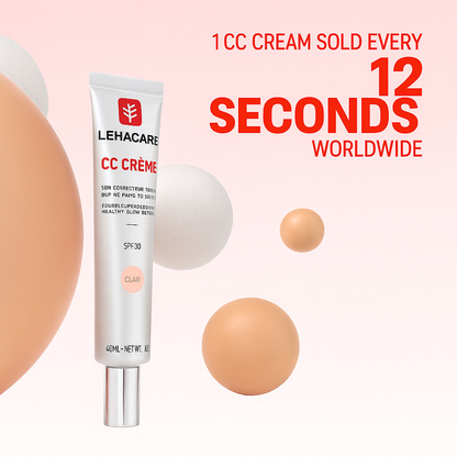 LEHACARE™ CC Cream with Centella Asiatica – Perfect Skin in 30 Seconds